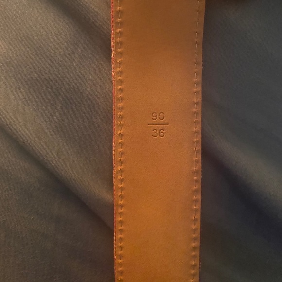 2006 Louis Vuitton Denim Monogram Belt